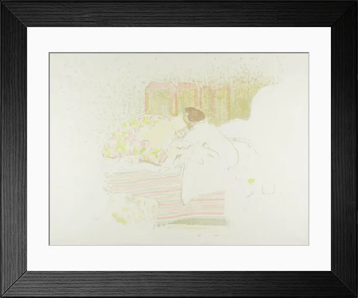 Framed Print : The Birth of Annette, c. 1899. Creator: Edouard Vuillard Framed Print : The Birth of Annette, c. 1899. Creator: Edouard Vuillard