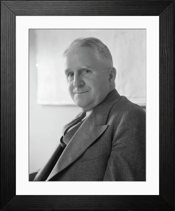 Framed Print : Walter E. Packard, Acting Director, Rural Resettlement Division, 1936. Creator: Dorothea Lange Framed Print : Walter E. Packard, Acting Director, Rural Resettlement Division, 1936. Creator: Dorothea Lange