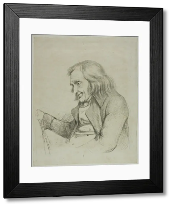 Framed Print : Portrait of an Old Man, 1816. Creator: Vivant Denon Framed Print : Portrait of an Old Man, 1816. Creator: Vivant Denon