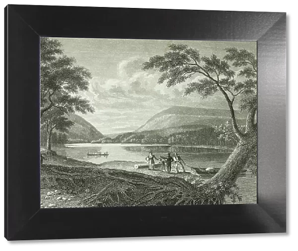 Delaware Water Gap, 1830. Creator: Asher Brown Durand