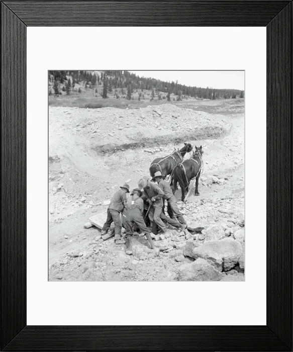 Framed Print : Widtsoe land use adjustment project, Garfield County, Utah, 1936. Creator: Dorothea Lange Framed Print : Widtsoe land use adjustment project, Garfield County, Utah, 1936. Creator: Dorothea Lange