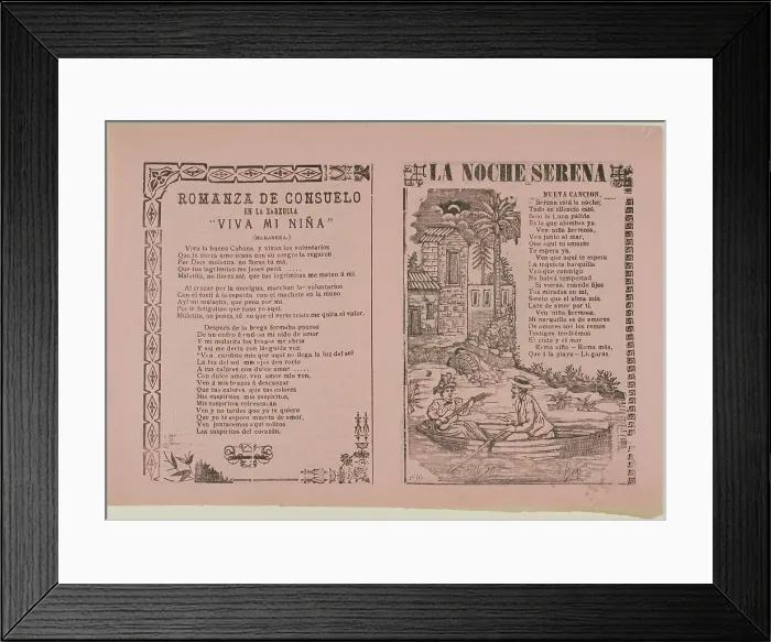 Framed Print : The Calm Evening, n.d. Creator: Manuel Manilla