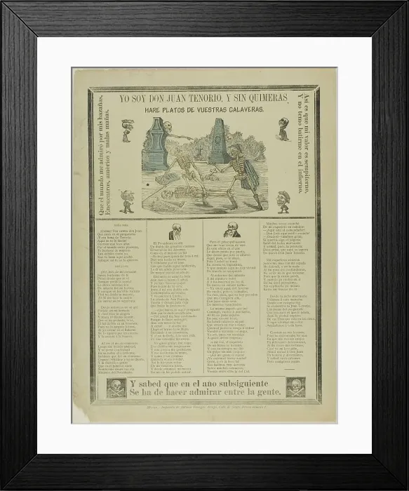 Framed Print : I Am Don Juan Tenorio, n.d. Creator: Manuel Manilla Framed Print : I Am Don Juan Tenorio, n.d. Creator: Manuel Manilla