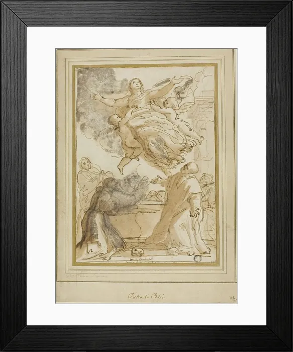Framed Print : Assumption of the Virgin, n.d. Creator: Pietro da Pietri