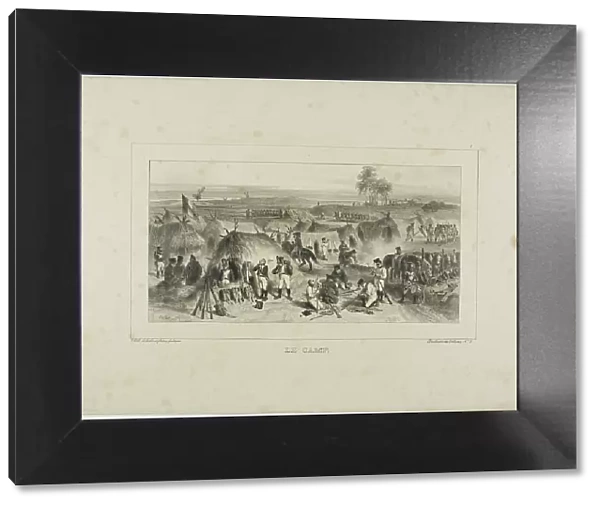 The Camp, 1836–37. Creator: Auguste Raffet