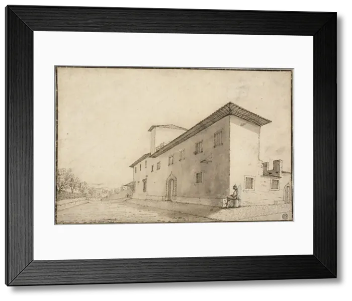 Framed Print : The Villa Bellagio, Castello, Near Florence, n.d. Creators: Remigio Cantagallina, Stefano della Bella Framed Print : The Villa Bellagio, Castello, Near Florence, n.d. Creators: Remigio Cantagallina, Stefano della Bella