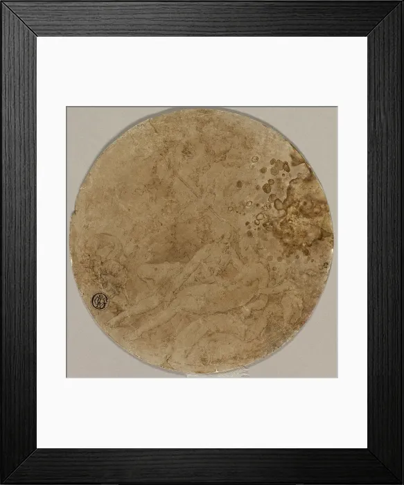 Framed Print : Venus and Adonis, n.d. Creator: Joachim Anthonisz Wtewael Framed Print : Venus and Adonis, n.d. Creator: Joachim Anthonisz Wtewael