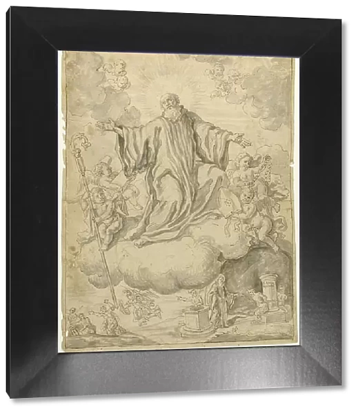 Apotheosis of Saint Elias, n.d. Creator: School of Carlo Maratti Italian, 1625-1714