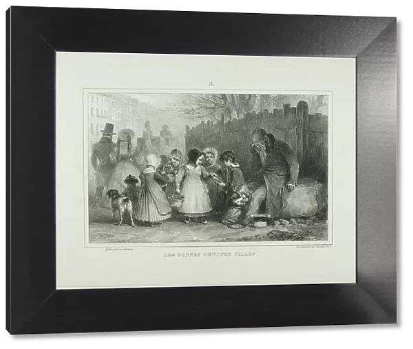 The Good Little Girls, 1832. Creator: Auguste Raffet