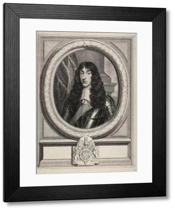 Framed Print : The Duke of Gloucester (Henry Stuart), n.d. Creator: Cornelis van Dalen II Framed Print : The Duke of Gloucester (Henry Stuart), n.d. Creator: Cornelis van Dalen II
