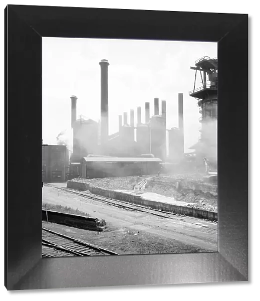 Sloss-Sheffield Steel and Iron Company, Birmingham, Alabama, 1936. Creator: Dorothea Lange