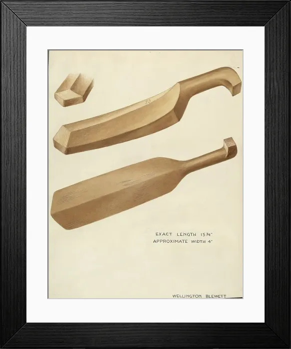 Framed Print : Bishop Hill: Washing Flail, c. 1936. Creator: Wellington Blewett Framed Print : Bishop Hill: Washing Flail, c. 1936. Creator: Wellington Blewett