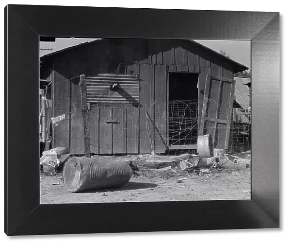 Slums of Brawley, Imperial Valley, California, 1936. Creator: Dorothea Lange