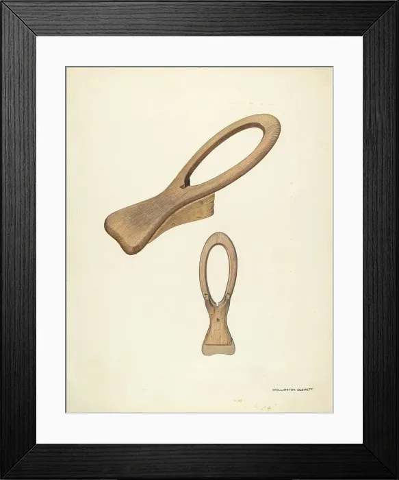 Framed Print : Bootjack, c. 1937. Creator: Wellington Blewett Framed Print : Bootjack, c. 1937. Creator: Wellington Blewett