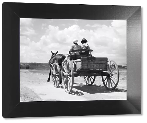 Transportation in the South, Mississippi, 1936. Creator: Dorothea Lange