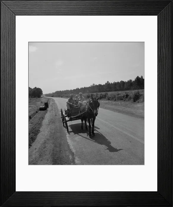 Framed Print : Sharecropper family near Hazlehurst, Georgia, 1937. Creator: Dorothea Lange Framed Print : Sharecropper family near Hazlehurst, Georgia, 1937. Creator: Dorothea Lange