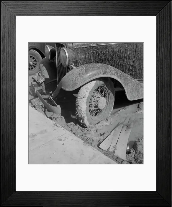 Framed Print : This year (1937) there are floods and heavy rain in the Dust Bowl, Auton, Texas, 1937. Creator: Dorothea Lange Framed Print : This year (1937) there are floods and heavy rain in the Dust Bowl, Auton, Texas, 1937. Creator: Dorothea Lange