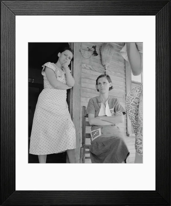 Framed Print : Part of family on relief, Memphis, Texas, 1937. Creator: Dorothea Lange Framed Print : Part of family on relief, Memphis, Texas, 1937. Creator: Dorothea Lange