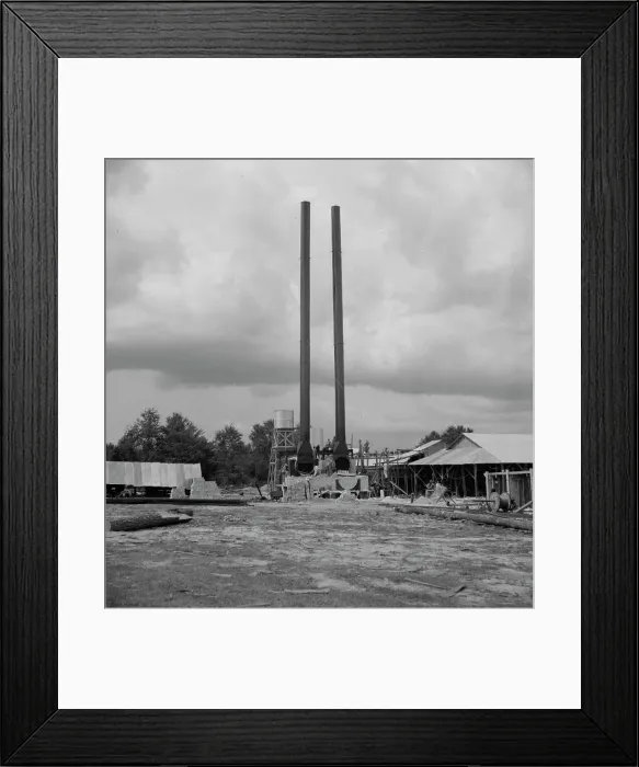 Framed Print : Turpentine plant near Marianna, Florida, 1937. Creator: Dorothea Lange Framed Print : Turpentine plant near Marianna, Florida, 1937. Creator: Dorothea Lange