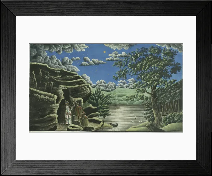 Framed Print : The Sorceress of the Yakuts in North East Asia, n.d. Creator: Ernst Damitz Framed Print : The Sorceress of the Yakuts in North East Asia, n.d. Creator: Ernst Damitz