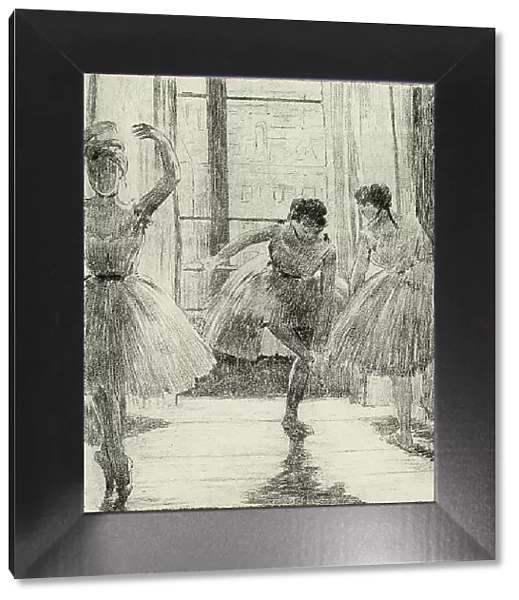 Before the Ballet Class, 1889–90. Creator: Georges William Thornley
