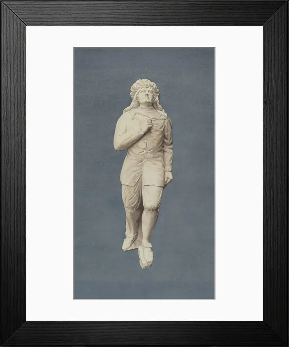 Framed Print : Figurehead of Rembrandt, c. 1938. Creator: Frances Cohen Framed Print : Figurehead of Rembrandt, c. 1938. Creator: Frances Cohen