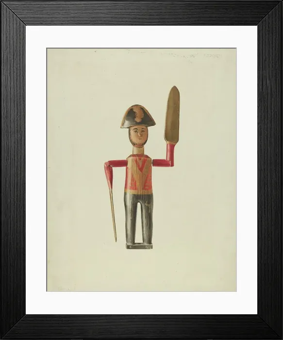 Framed Print : Sailor Jack Whirligig, 1939. Creator: Frances Cohen Framed Print : Sailor Jack Whirligig, 1939. Creator: Frances Cohen