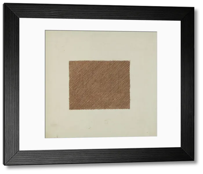 Framed Print : Shaker Textile, c. 1936. Creator: George Constantine;Constantine, George Framed Print : Shaker Textile, c. 1936. Creator: George Constantine;Constantine, George
