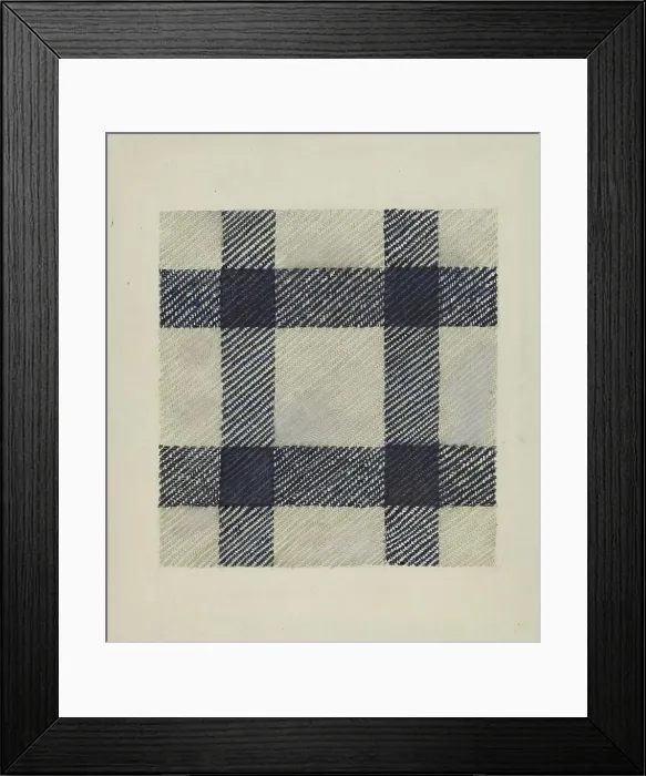 Framed Print : Shaker Bedspread, 1935 / 1942. Creator: George Constantine;Constantine, George