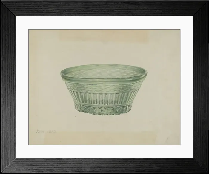 Framed Print : Bowl, 1935 / 1942. Creator: John Dana Framed Print : Bowl, 1935 / 1942. Creator: John Dana