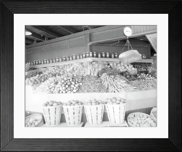 Framed Print : Center Market, Washington, D.C. 1936. Creator: Dorothea Lange Framed Print : Center Market, Washington, D.C. 1936. Creator: Dorothea Lange