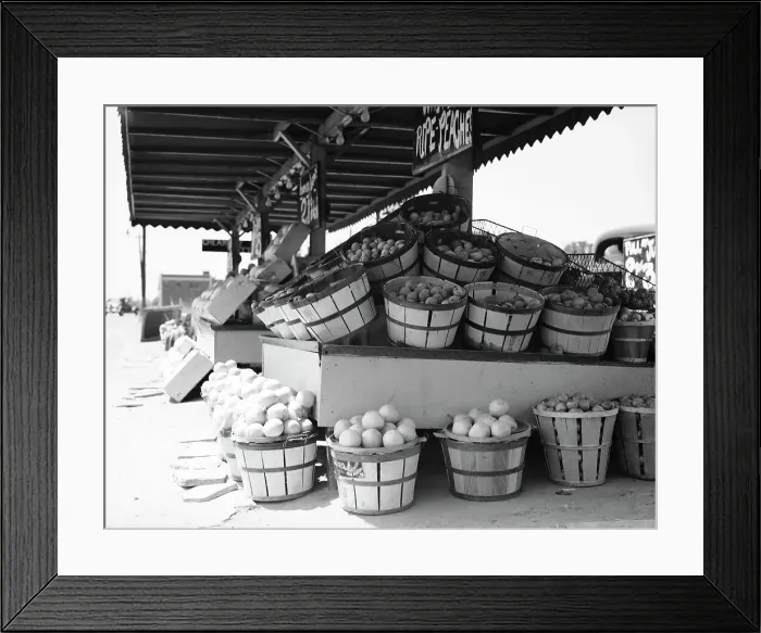 Framed Print : Center Market, Washington, D.C. 1936. Creator: Dorothea Lange Framed Print : Center Market, Washington, D.C. 1936. Creator: Dorothea Lange