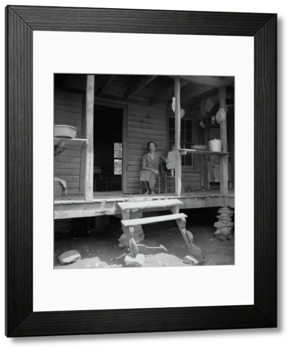 Framed Print : Sharecropper family near Chesnee, South Carolina, 1937. Creator: Dorothea Lange Framed Print : Sharecropper family near Chesnee, South Carolina, 1937. Creator: Dorothea Lange
