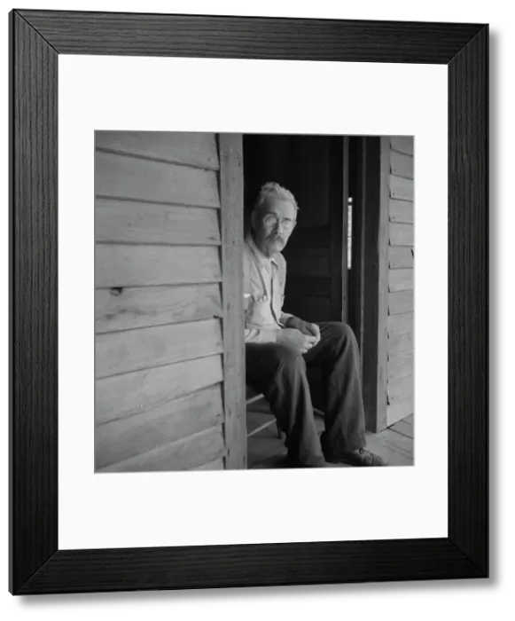 Framed Print : Grandfather of fifty-six children, Chesnee, South Carolina, 1937. Creator: Dorothea Lange Framed Print : Grandfather of fifty-six children, Chesnee, South Carolina, 1937. Creator: Dorothea Lange