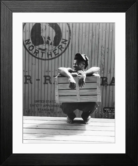 Framed Print : Migrant shed worker, Northeast Florida, 1936. Creator: Dorothea Lange Framed Print : Migrant shed worker, Northeast Florida, 1936. Creator: Dorothea Lange