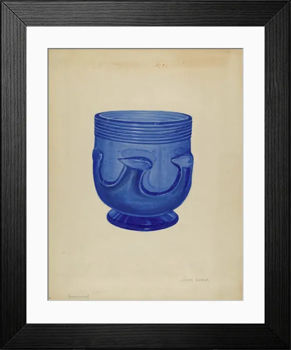 Framed Print : Bowl, 1935 / 1942. Creator: John Dana Framed Print : Bowl, 1935 / 1942. Creator: John Dana