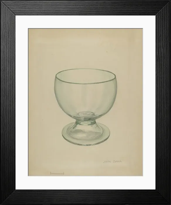 Framed Print : Bowl, c. 1936. Creator: John Dana Framed Print : Bowl, c. 1936. Creator: John Dana