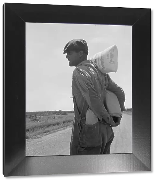 Relief client near Oil City, Carter County, Oklahoma, 1937. Creator: Dorothea Lange