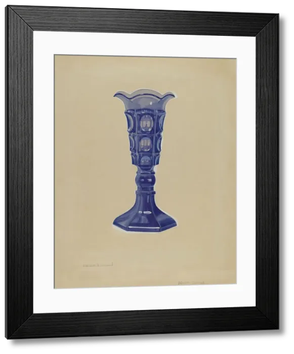Framed Print : Vase, c. 1940. Creator: John Dana Framed Print : Vase, c. 1940. Creator: John Dana
