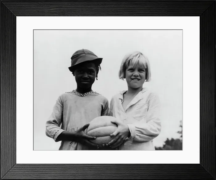 Framed Print : Children at Hill House, Mississippi, 1936. Creator: Dorothea Lange Framed Print : Children at Hill House, Mississippi, 1936. Creator: Dorothea Lange