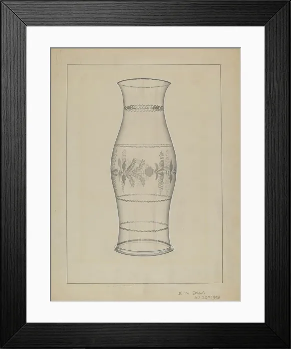 Framed Print : Hurricane Shade, 1936. Creator: John Dana Framed Print : Hurricane Shade, 1936. Creator: John Dana