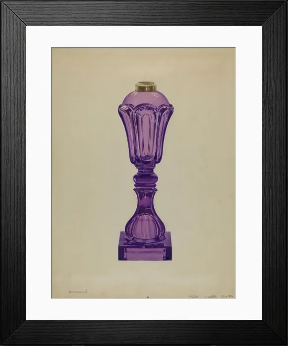 Framed Print : Lamp, 1938. Creator: John Dana Framed Print : Lamp, 1938. Creator: John Dana