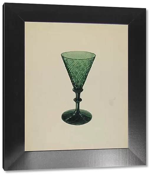 Sherry Wine Glass, c. 1937. Creator: John Dana