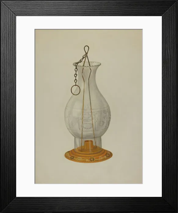 Framed Print : Candle Lantern, c. 1940. Creators: John Dana, Nicholas Amantea Framed Print : Candle Lantern, c. 1940. Creators: John Dana, Nicholas Amantea