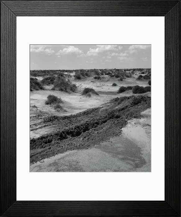 Framed Print : Leveling hummocks in the dust bowl, Coldwater District, 30 miles north of Dalhart, Texas, 1938. Creator: Dorothea Lange Framed Print : Leveling hummocks in the dust bowl, Coldwater District, 30 miles north of Dalhart, Texas, 1938. Creator: Dorothea Lange