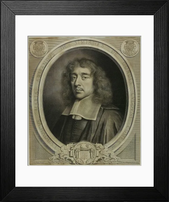 Framed Print : Louis-Marie-Armand de Simianes de Gordes, 1669. Creator: Pierre Louis van Schuppen Framed Print : Louis-Marie-Armand de Simianes de Gordes, 1669. Creator: Pierre Louis van Schuppen