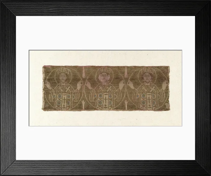 Framed Print : Fragment, Armenia, 16th century. Creator: Unknown Framed Print : Fragment, Armenia, 16th century. Creator: Unknown