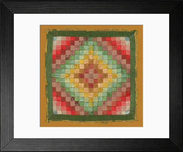 Framed Print : Square, Bhutan, 18th century, late Ming dynasty (1368-1644) / early Qing dynasty (1644-1912). Creator: Unknown Framed Print : Square, Bhutan, 18th century, late Ming dynasty (1368-1644) / early Qing dynasty (1644-1912). Creator: Unknown