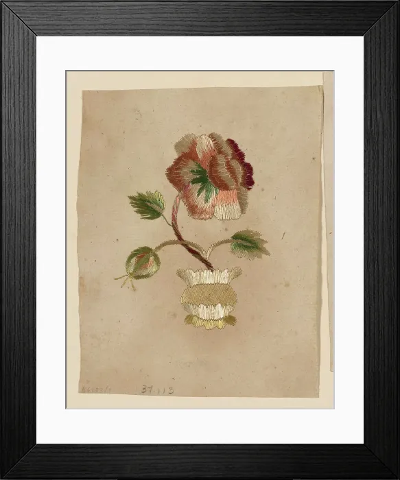 Framed Print : Pattern, Uzbekistan, 18th century. Creator: Unknown Framed Print : Pattern, Uzbekistan, 18th century. Creator: Unknown