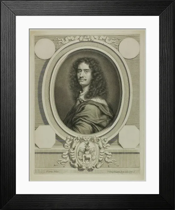 Framed Print : Joseph-François Borri, 1662. Creator: Pierre Louis van Schuppen Framed Print : Joseph-François Borri, 1662. Creator: Pierre Louis van Schuppen